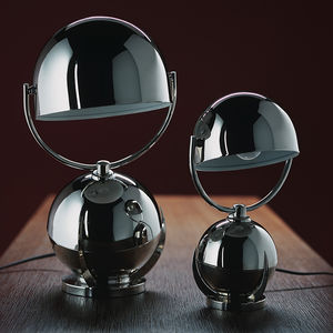 table lamp / contemporary / brass / nickel