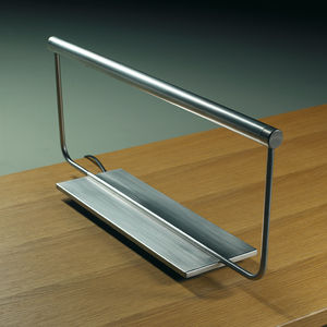 Christophe Pillet lamp / table / contemporary / stainless steel