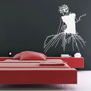 decorative wall sticker / silhouette