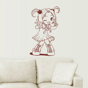 decorative wall sticker / silhouette / custom