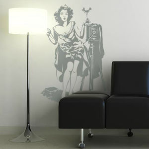 decorative wall sticker / silhouette