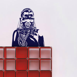 decorative wall sticker / silhouette