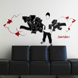 graffiti wall sticker