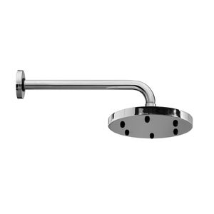 wall-mounted shower head / round