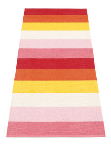 contemporary rug / plastic / striped