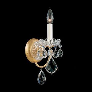 traditional wall light / crystal / Swarovski® crystal / incandescent