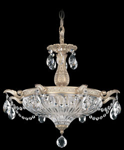 pendant lamp / traditional / crystal / cast iron