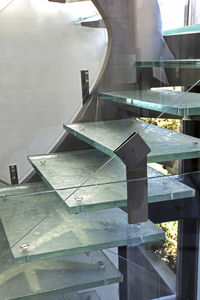glass step