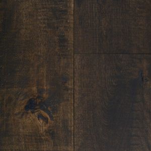 solid parquet flooring / nailed / birch / oiled
