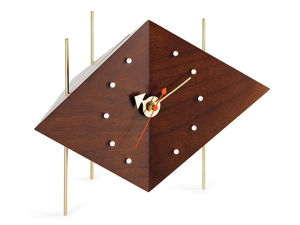 contemporary clock / analog / desk / cast iron