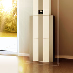 air/water heat pump / residential / split / with water heater