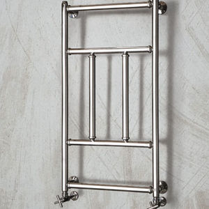 hot water towel radiator / metal / contemporary / wall-mounted