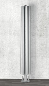 hot water radiator / metal / original design / vertical