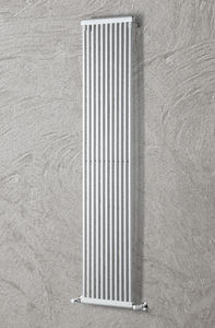 hot water radiator / metal / contemporary / vertical