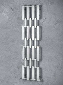 hot water radiator / metal / chrome / original design