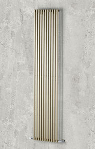 hot water radiator / metal / contemporary / vertical
