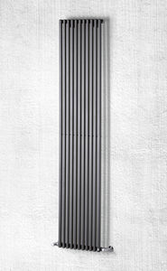 hot water radiator / metal / contemporary / vertical