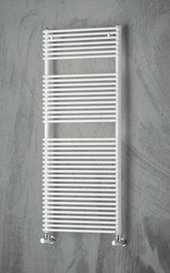 hot water towel radiator / electric / metal / contemporary