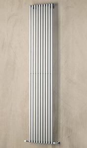 hot water radiator / metal / contemporary / vertical