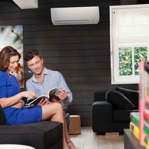wall-mounted air conditioner / split / residential / reversible