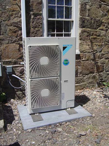 air source heat pump / residential / commercial / outdoor