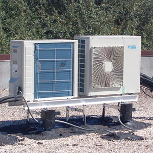 air source heat pump / commercial / outdoor / inverter