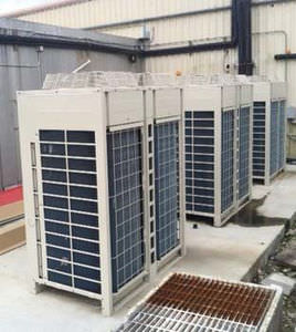 air source heat pump / commercial / outdoor / inverter