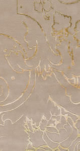 contemporary rug / viscose / vegetal silk / New Zealand wool