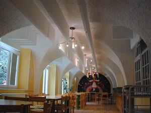 melamine acoustic baffle / polyester / hanging / cubic