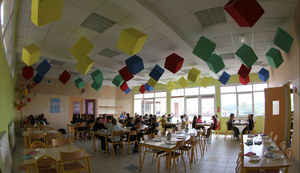 wall-mounted acoustic panel / foam / design / commercial