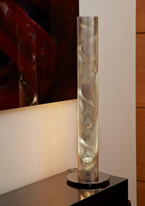 table lamp / contemporary / aluminum / steel