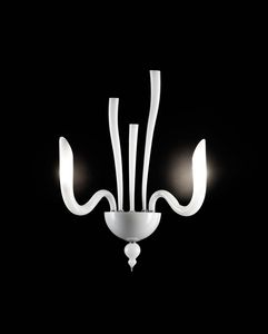 original design wall light / blown glass / LED