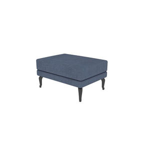 traditional footrest / fabric / contract