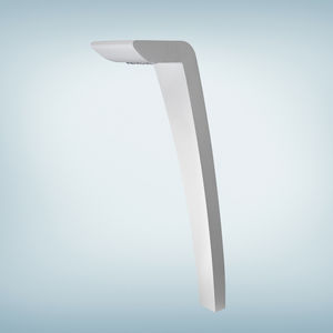 urban bollard light / contemporary / stainless steel / LED