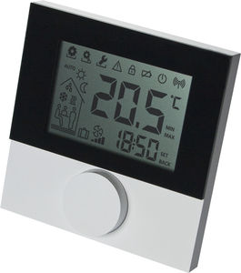 programmable thermostat / digital / wall-mounted / for underfloor heating