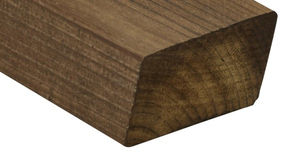 hardwood cladding / smooth / strip / FSC-certified