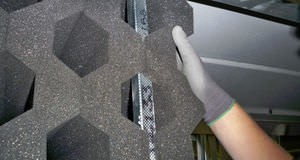 acoustic insulation / synthetic / for ventilation / high-performance