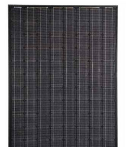 monocrystalline PV panel / for roofs / black