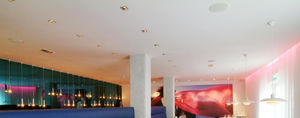 thermal-acoustic insulation / recycled glass / for ceilings / panel