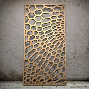 wall-mounted acoustic panel / aluminum / steel / commercial