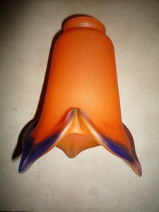 Art Nouveau style lampshade / Murano glass