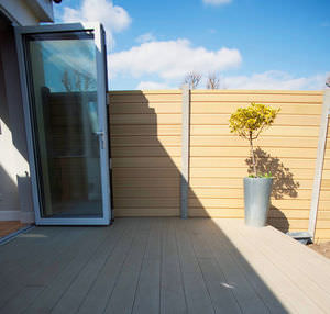 garden fence / with bars / WPC
