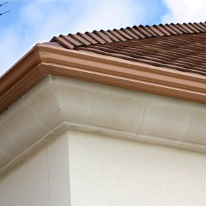 roof cornice / concrete / prefab / outdoor