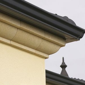 roof cornice / concrete / prefab / outdoor
