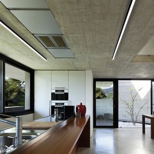 built-in lighting profile / surface mounted / wall-mounted / hanging