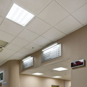 surface-mounted light fixture / recessed ceiling / LED / fluorescent