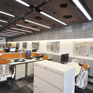 surface mounted light fixture / LED / linear / extruded aluminum