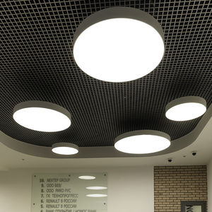 hanging light fixture / LED / fluorescent / round