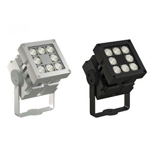 surface mounted spotlight / outdoor / LED / square