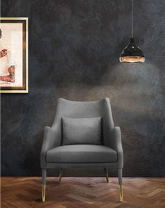 pendant lamp / contemporary / aluminum / brass